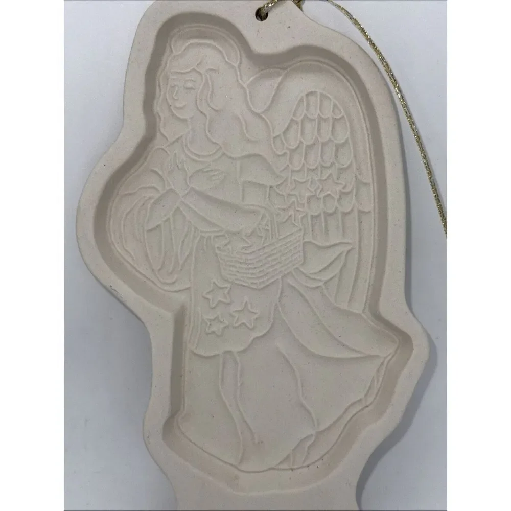 1994 LONGABERGER POTTERY ANGEL SERIES HOPE COOKIE MOLD NEW NO BOX BAKING‎ DECOR